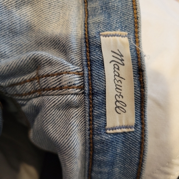 Madewell 10" High-Rise Skinny Jeans 27 Light Wash Denim - Picture 6 of 8